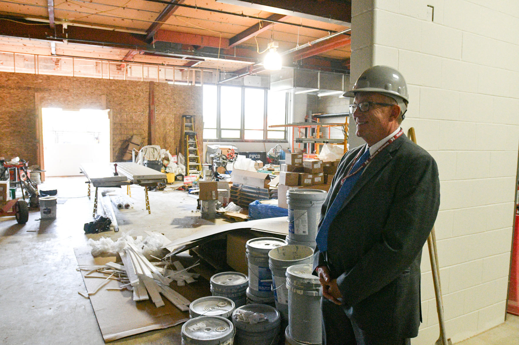 Progress on Moline's Bartlett Performing Arts Center